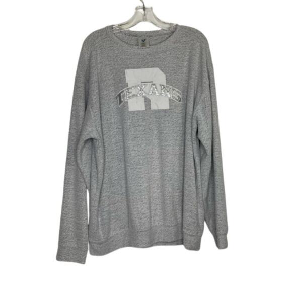 Texans R Varsity Spirit pull over sweatshirt size Large - Picture 1 of 11
